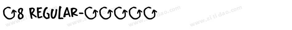 58 Regular字体转换